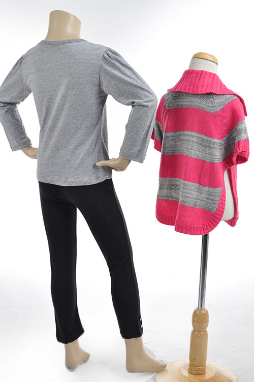 GIRLS THREE  PC SWEATER SET