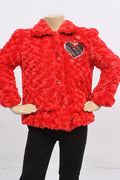 Thumbnail of FAUX FUR GIRLS JACKET WITH LINNING