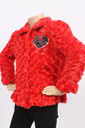 Thumbnail of FAUX FUR GIRLS JACKET WITH LINNING