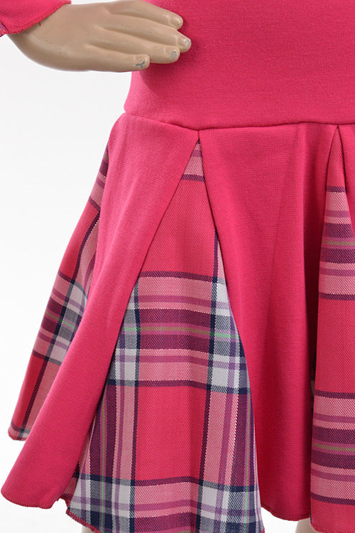 Little Girls Plaid Tutu Dress