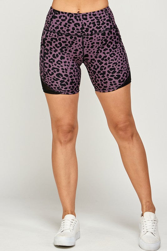 TIE DYE ACTIVEWEAR SHORTS