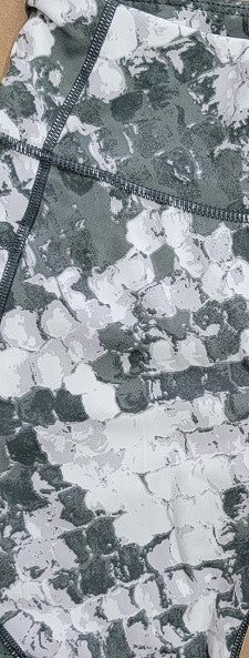 TIE DYE ACTIVEWEAR SHORTS