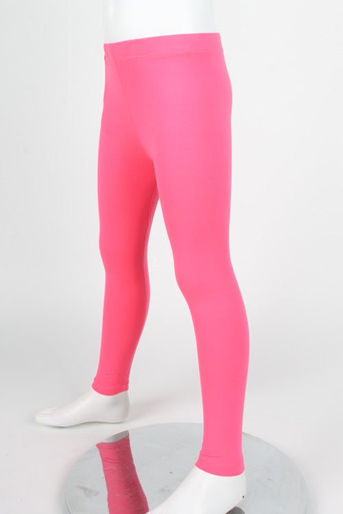 kids Soft Solid  leggings