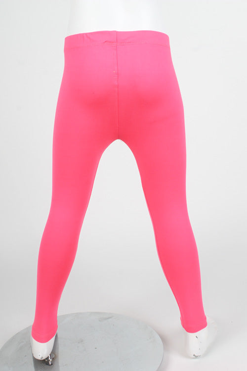 kids Soft Solid  leggings