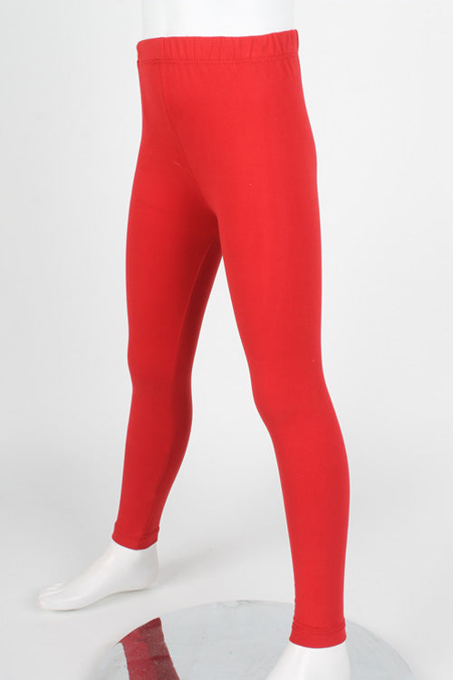 Solid kids leggings