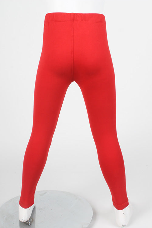 Solid kids leggings