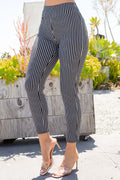 Thumbnail of ADULT PIN STRIPED SLIM PANTS