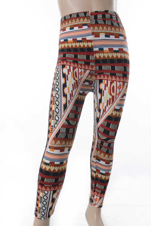 Print  leggings with FLEECE LINED