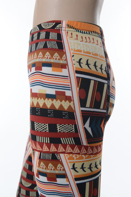 Print  leggings with FLEECE LINED