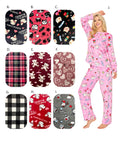 Thumbnail of 2-PIECE  PRINT BRUSHED PAJAMA SET