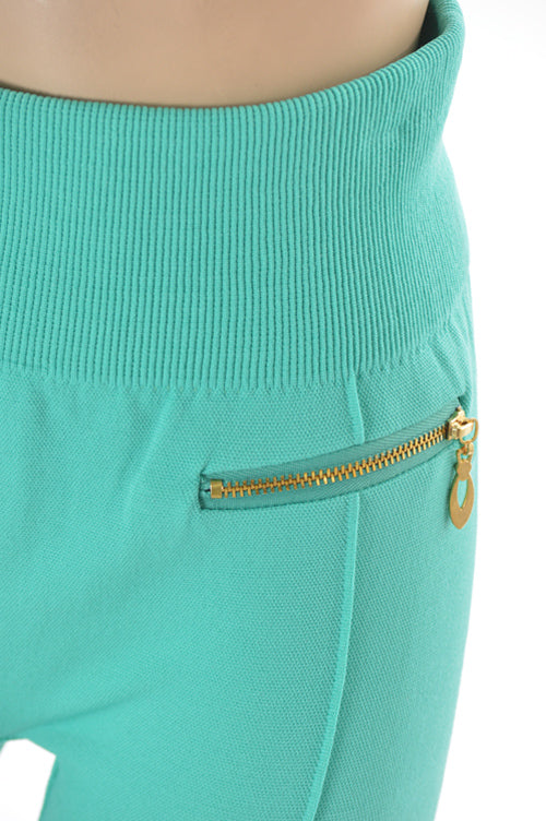 Girl's Solid color Fleece lined Leggings