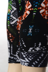 Print leggings in two sizes WITH FLEECE LINED