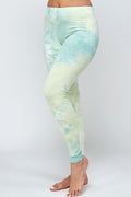 Thumbnail of TIE DYE print  full length PLUS leggings