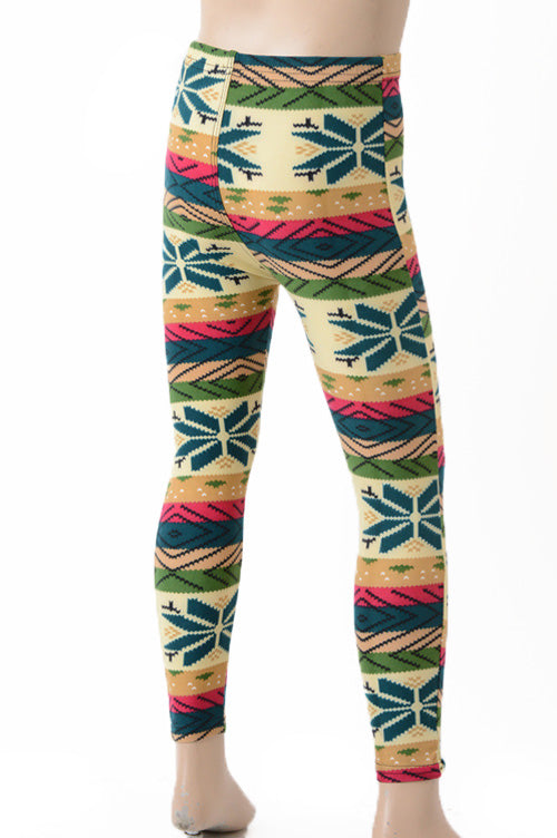 Printed kids leggings