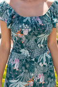 Thumbnail of PRINT OFF SHOULDER AND WIDE LEG JUMPSUIT