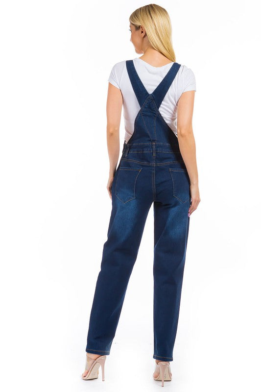 Denim Bib Overalls Jeans