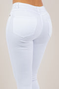 Thumbnail of WHITE DENIM SKINNY JEANS