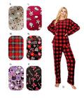 Thumbnail of 2-PIECE  PRINT BRUSHED PAJAMA SET