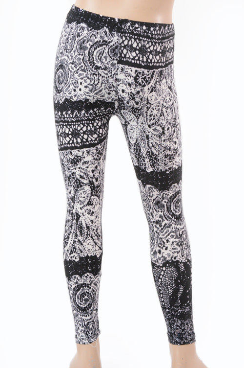 Printed kids leggings