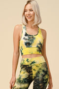 Thumbnail of TIE DYE RACERBACK BRA BIKE SET