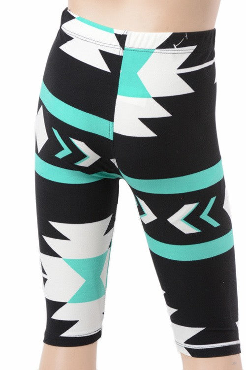 Printed CAPRI kids leggings