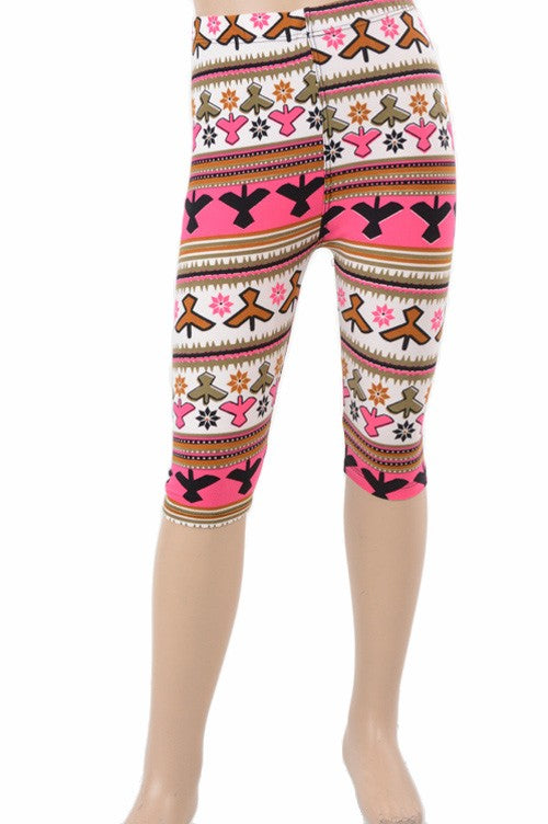Printed CAPRI kids leggings