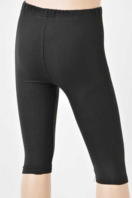 SOLID CAPRI kids leggings