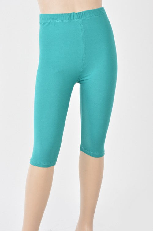 SOLID CAPRI kids leggings