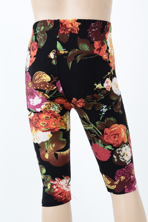 Printed CAPRI kids leggings