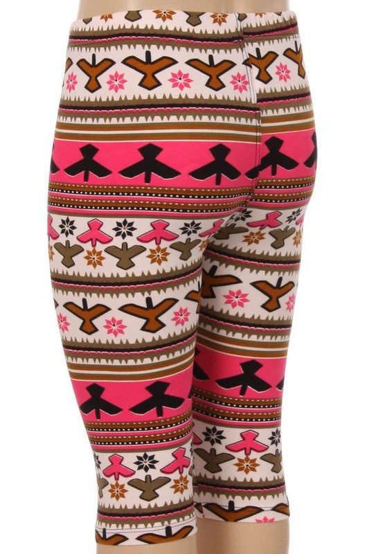 Printed CAPRI kids leggings