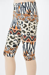 Printed CAPRI kids leggings