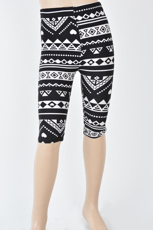 Printed CAPRI kids leggings