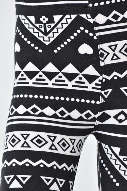 Printed CAPRI kids leggings