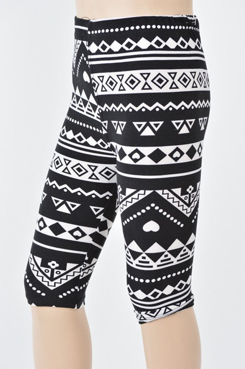 Printed CAPRI kids leggings