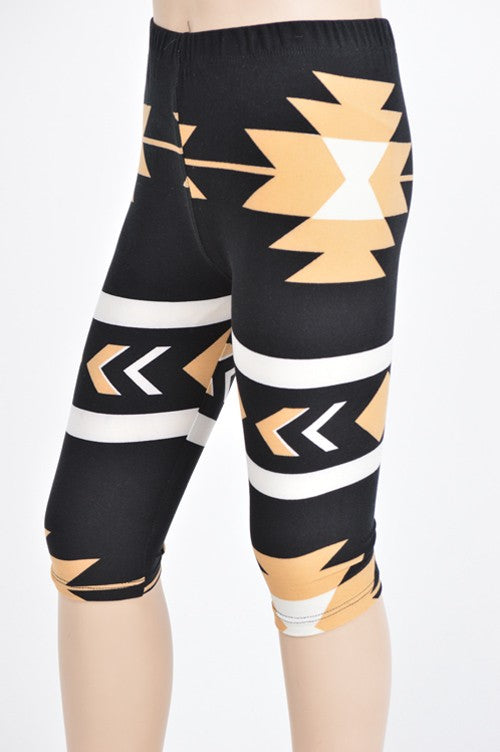 Printed CAPRI kids leggings