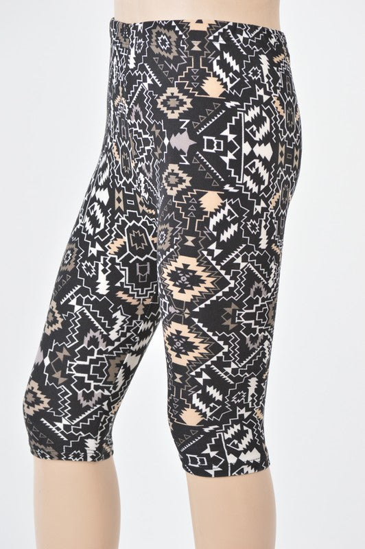 Printed CAPRI kids leggings