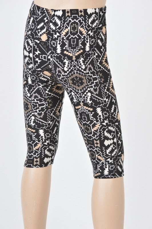 Printed CAPRI kids leggings