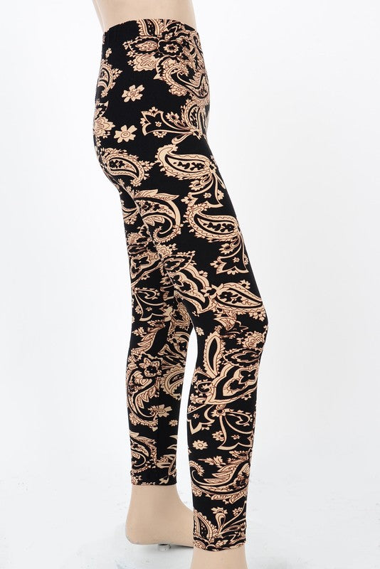 Printed kids leggings
