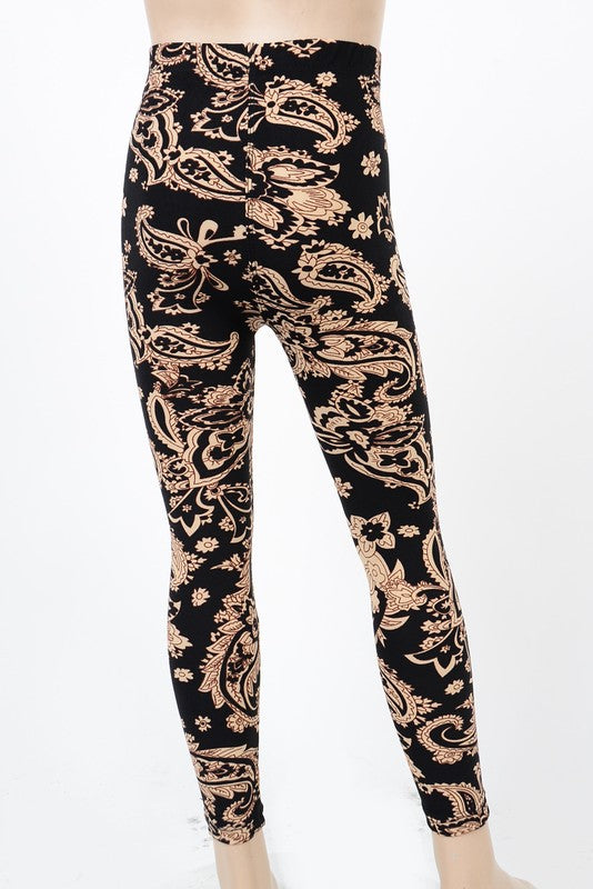 Printed kids leggings