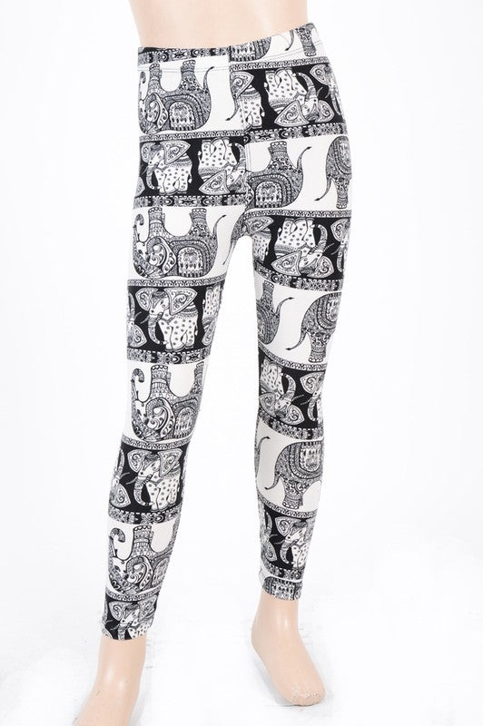 Printed kids leggings