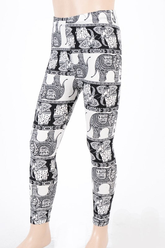 Printed kids leggings