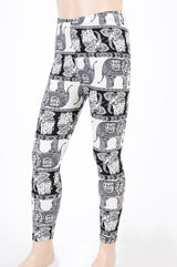 Printed kids leggings