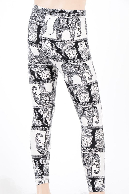 Printed kids leggings
