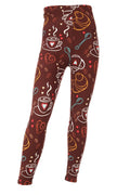 Thumbnail of Coffee/tea print leggings