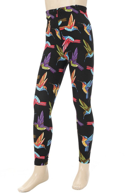 hummingbirds leggings