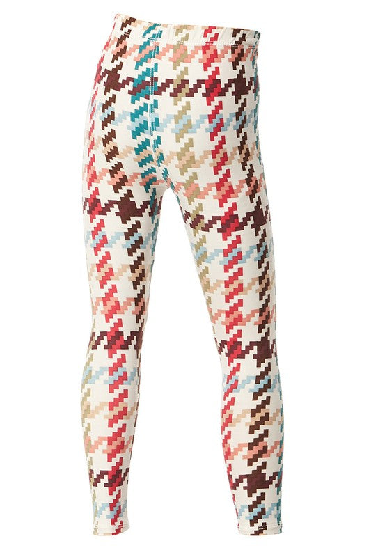 Multicolor houndstooth
