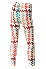 Multicolor houndstooth