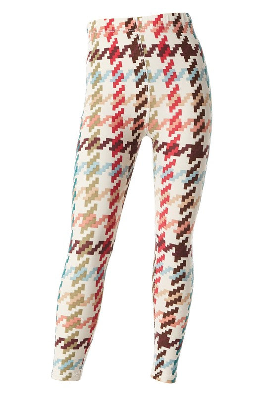 Multicolor houndstooth