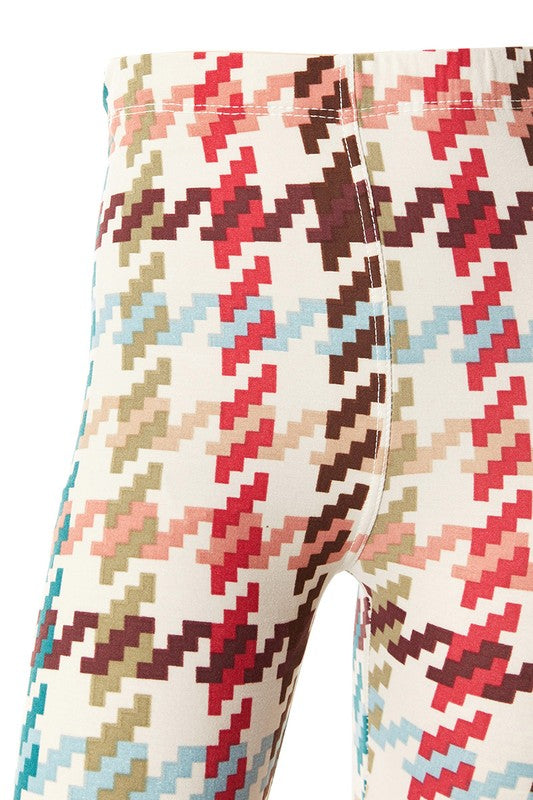 Multicolor houndstooth