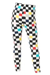 Multicolor checkered